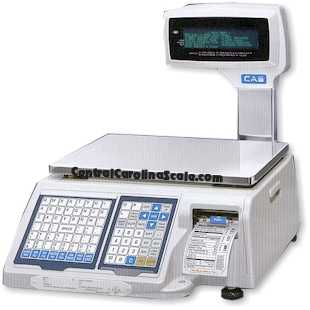 CAS LP-II Retail Price Computing Scale with Printer